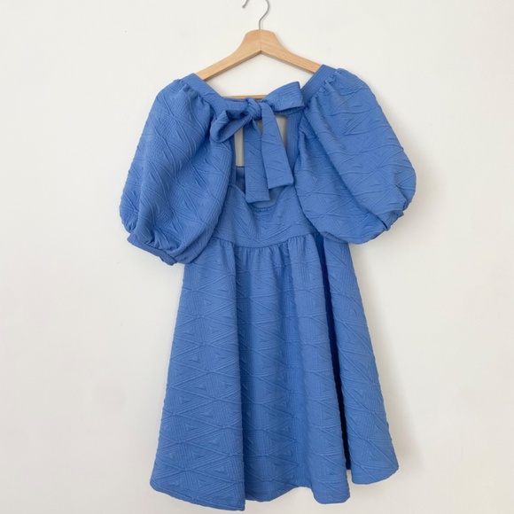 Free people violet mini dress - Picture 6 of 7